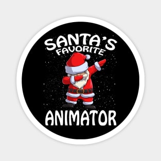 Santas Favorite Animator Christmas Magnet